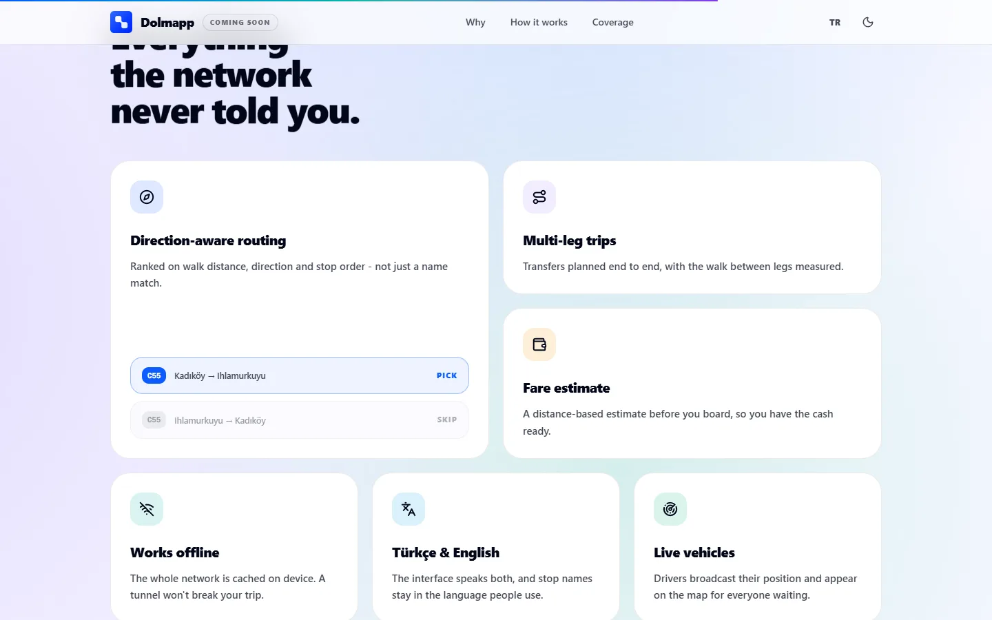 Feature bento: everything the network never told you